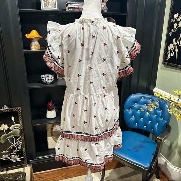 Marie Oliver Gia Embroidered Dress Size Small - Picture 10 of 12